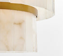 WINDHAM ALABASTER CHANDELIER