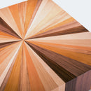 ZORA SOLID MAHOGANY SQUARE COFFEE TABLE