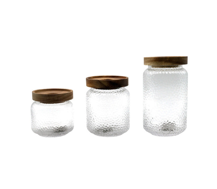 RAIN GLASS CANISTERS