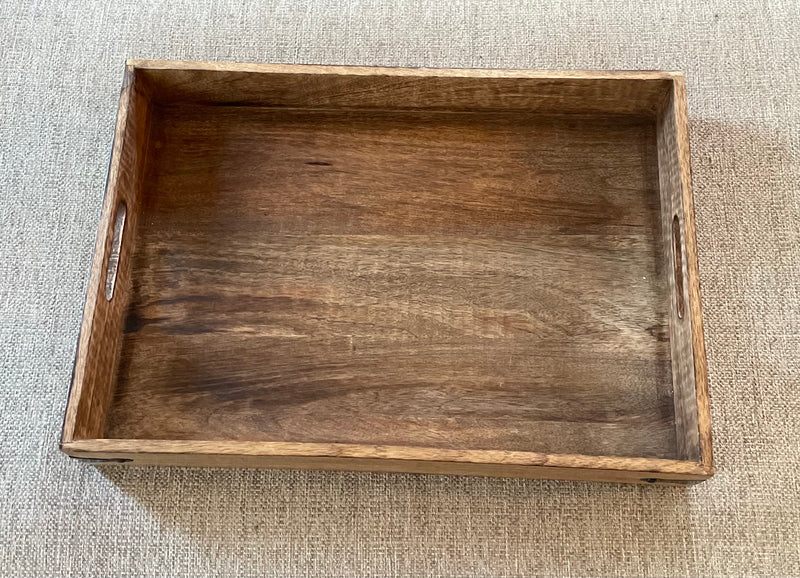 RUSTIC OTTOMAN TRAY