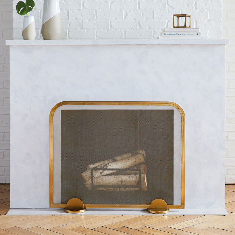 DECO FIREPLACE SCREEN