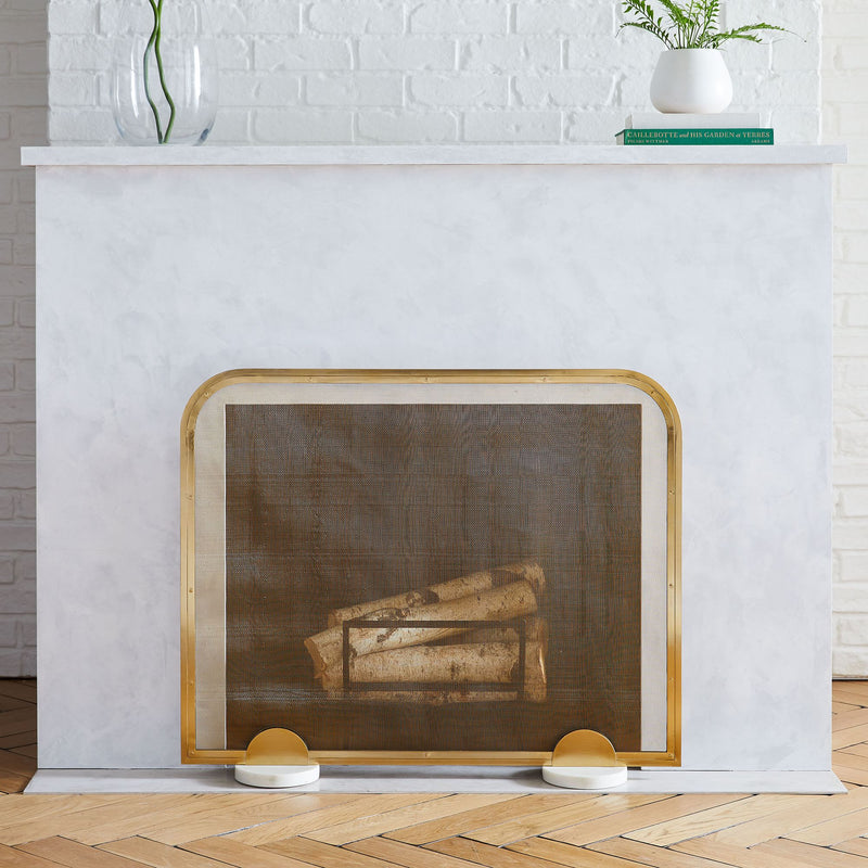 DECO FIREPLACE SCREEN