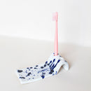SPLATTERED TOOTHBRUSH & SOAP HOLDER