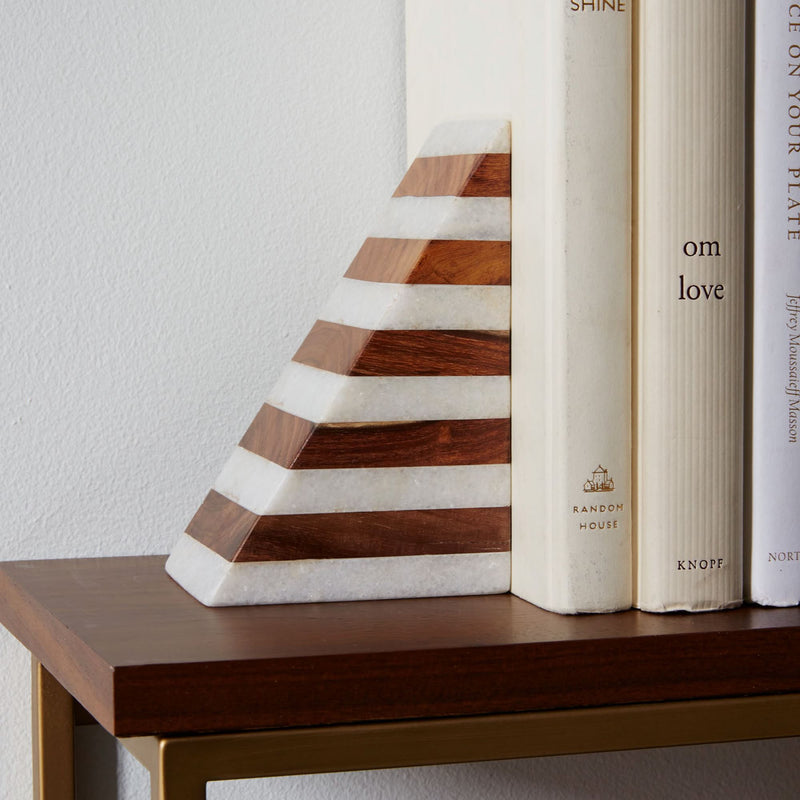 STRIPED BOOKEND